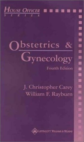 Obstetrics and Gynecology (House Officer Series)