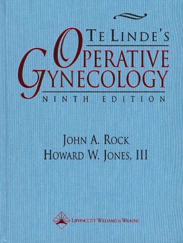 Imagen de archivo de TeLinde's Operative Gynecology a la venta por Better World Books: West