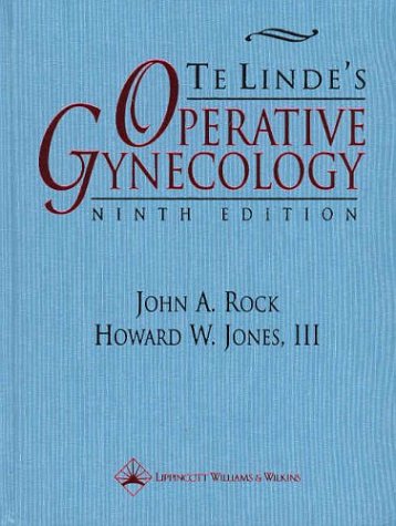 Stock image for TeLinde's Operative Gynecology for sale by Better World Books: West