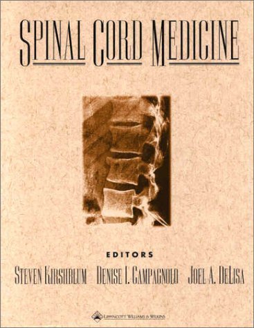 Imagen de archivo de Spinal Cord Medicine a la venta por SecondSale