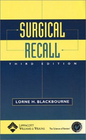 Stock image for Surgical Recall for sale by Goodwill of Colorado