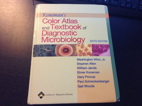 Imagen de archivo de Koneman's Color Atlas and Textbook of Diagnostic Microbiology (Color Atlas & Textbook of Diagnostic Microbiology) a la venta por HPB-Red