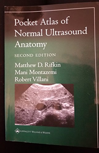 Imagen de archivo de Pocket Atlas of Normal Ultrasound Anatomy (Radiology Pocket Atlas Series) a la venta por Goodwill