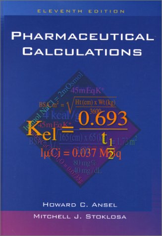 Imagen de archivo de Pharmaceutical Calculations a la venta por Once Upon A Time Books