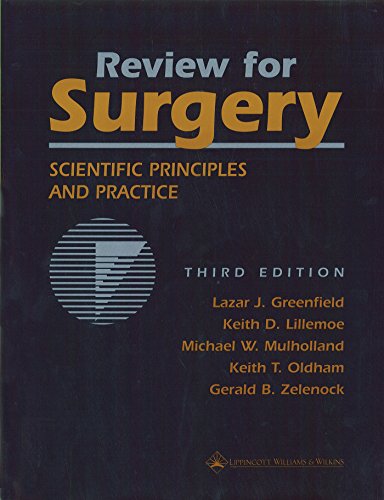 9780781731898: Review for Surgery: Scientific Principles and Practice