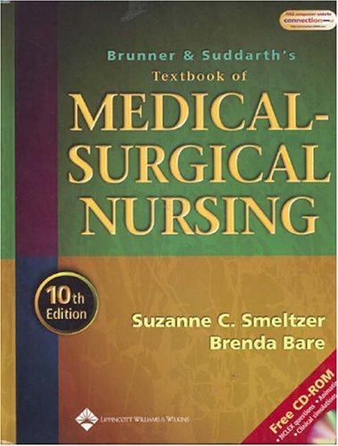 Stock image for Brunner and Suddarths Textbook of Medical-Surgical Nursing, 10th for sale by Hawking Books