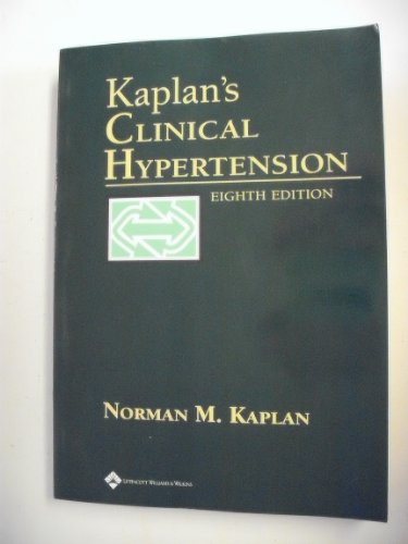 9780781732246: Kaplan's Clinical Hypertension