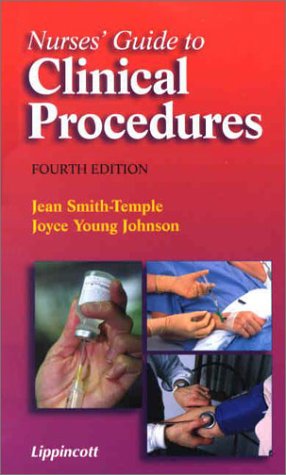 Beispielbild fr Nurses' Guide to Clinical Procedures zum Verkauf von Better World Books
