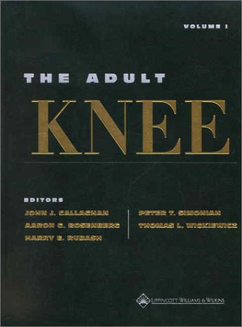 Imagen de archivo de The Adult Knee a la venta por HPB-Red