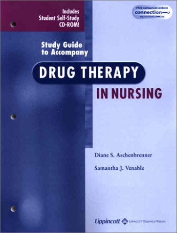 Imagen de archivo de Study Guide to Accompany Drug Therapy in Nursing with CDROM a la venta por Wonder Book