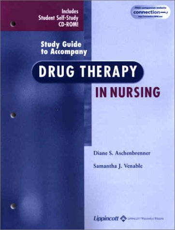 Stock image for Study Guide to Accompany Drug Therapy in Nursing with CDROM for sale by Wonder Book