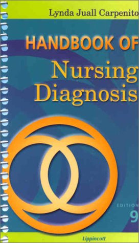 Stock image for Handbook of Nursing Diagnosis for sale by Wonder Book