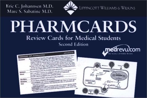 9780781734011: Pharmcards: Review Cards for Medical Students