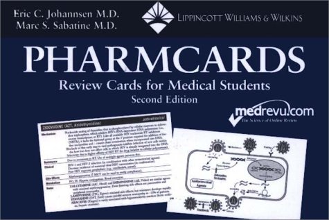 9780781734011: Pharmcards: Review Cards for Medical Students (2nd Edition)