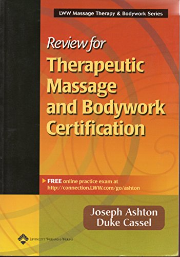 Beispielbild fr Review for Therapeutic Massage and Bodywork Certification zum Verkauf von ThriftBooks-Atlanta