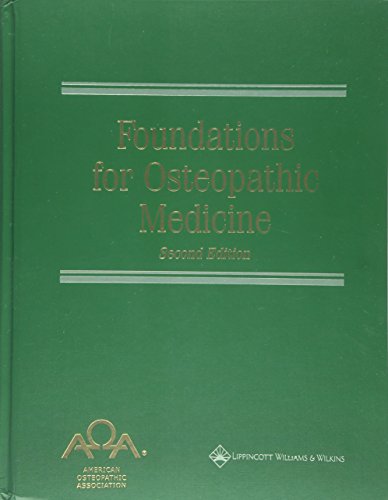 Beispielbild fr Foundations for Osteopathic Medicine zum Verkauf von HPB-Red