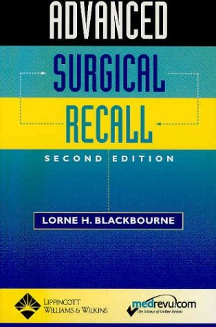 Stock image for Advanced Surgical Recall for sale by ThriftBooks-Dallas