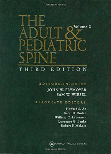 Stock image for The Adult & Pediatric Spine. 2 Volumes. Third Edition. for sale by Ingrid Wiemer