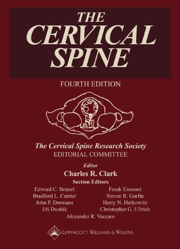 Beispielbild fr The Cervical Spine: The Cervical Spine Research Society Editorial Committee zum Verkauf von HPB-Red