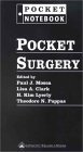 Stock image for Pocket Surgery (Looseleaf with Binder) for sale by HPB-Red