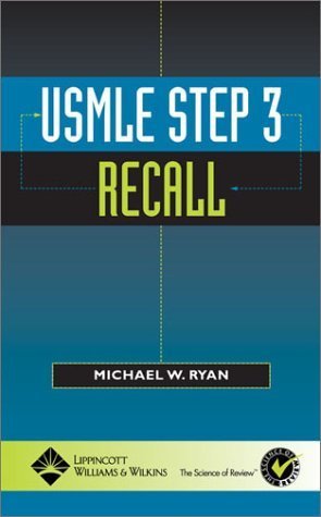 Beispielbild fr USMLE Step 3 Recall zum Verkauf von ThriftBooks-Dallas