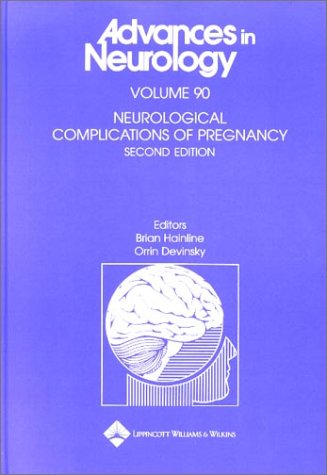 Stock image for Neurological Complications of Pregnancy for sale by Better World Books