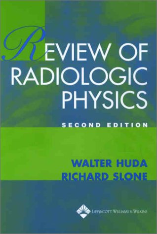 Imagen de archivo de Review of Radiologic Physics a la venta por ThriftBooks-Dallas