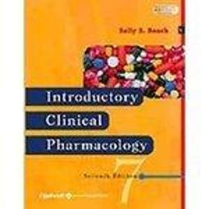 Beispielbild fr Introductory Clinical Pharmacology zum Verkauf von Wrigley Books