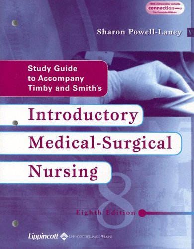 Imagen de archivo de Study Guide to Accompany Introductory Medical-Surgical Nursing a la venta por The Book Spot