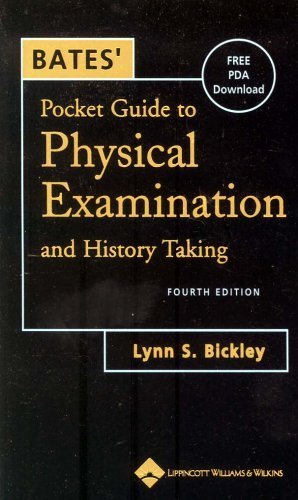Beispielbild fr Bates' Pocket Guide to Physical Examination and History Taking zum Verkauf von SecondSale