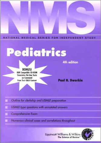 Imagen de archivo de NMS Pediatrics (Book with CD-ROM for Any PDA) a la venta por dsmbooks