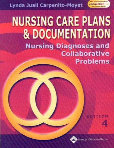 9780781739061: Nursing Care Plans and Documentation: Nursing Diagnosis and Collaborative Problems