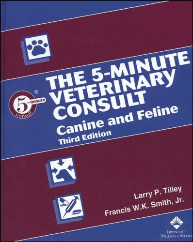 9780781740388: The 5-minute Veterinary Consult: Canine and Feline (5-minute Consult Series)