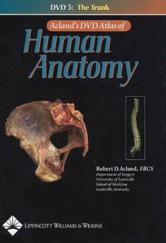Imagen de archivo de Acland's DVD Atlas of Human Anatomy: The Trunk a la venta por SecondSale