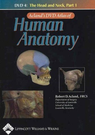 Imagen de archivo de Acland's Dvd Atlas Of Human Anatomy: The Head And Neck, Part 1, Disc 4 a la venta por SecondSale