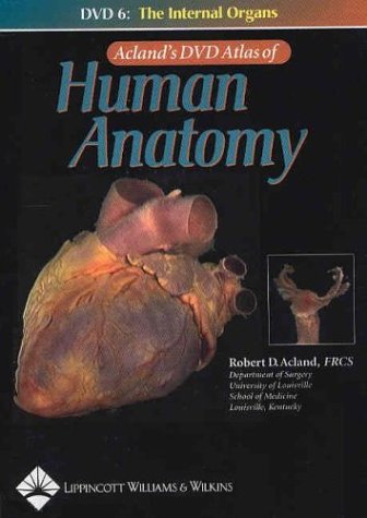 Imagen de archivo de Acland's Dvd Atlas Of Human Anatomy: The Internal Organs a la venta por Seattle Goodwill