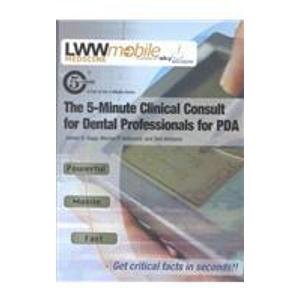 The 5-Minute Clinical Consult for Dental Professionals PDA