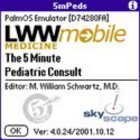 9780781741682: The 5-Minute Pediatric Consult for Pda : (Cd-Rom for Pda Palm OS 3.9MB Free Space Required Without Images, Windows Ce/Pocket PC 9.5 MB Free Space re