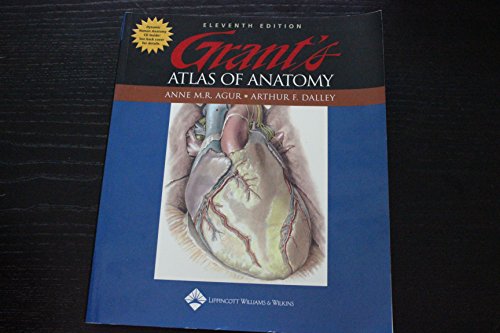 Stock image for Grant's Atlas of Anatomy for sale by Better World Books Ltd