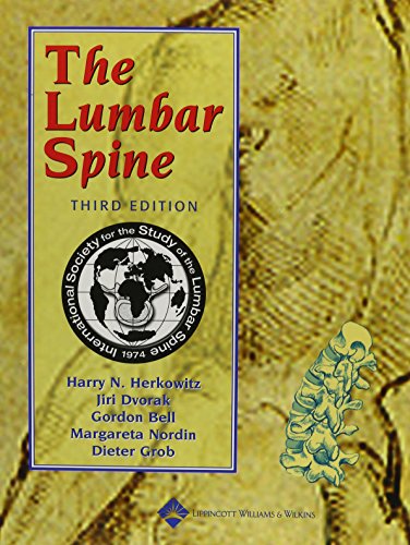 Stock image for The Lumbar Spine: Official Publication of the International Society for the Study of the Lumbar Spine for sale by HPB-Red