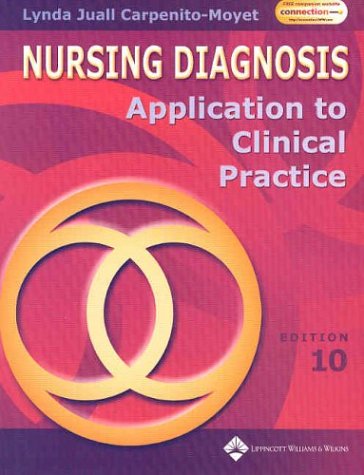 Stock image for Nursing Diagnosis: Application to Clinical Practice (Nursing Diagnosis (Carpenito)) for sale by Jenson Books Inc