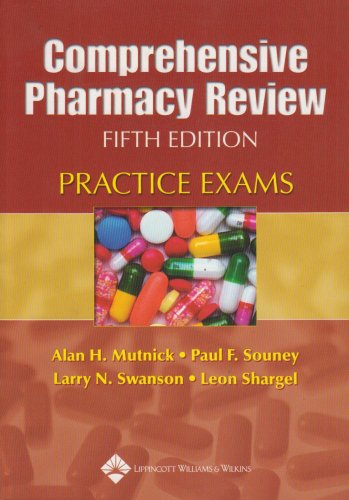 Beispielbild fr Comprehensive Pharmacy Review Practice Exams zum Verkauf von Better World Books