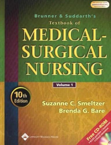 Beispielbild fr Brunner and Suddarth's Textbook of Medical-Surgical Nursing (2 Volume Set) zum Verkauf von The Maryland Book Bank