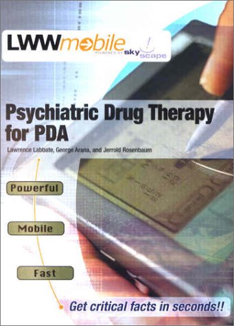 Imagen de archivo de Psychiatric Drug Therapy for Pda a la venta por Books Puddle