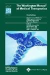 9780781746380: The Washington Manual of Medical Therapeutics (Spiral Manual Series)