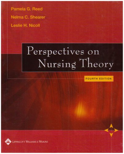 Imagen de archivo de Perspectives on Nursing Theory a la venta por Amazing Books Pittsburgh