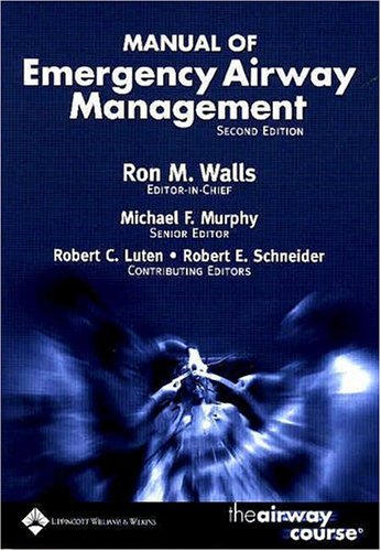 Imagen de archivo de Manual of Emergency Airway Management a la venta por Once Upon A Time Books