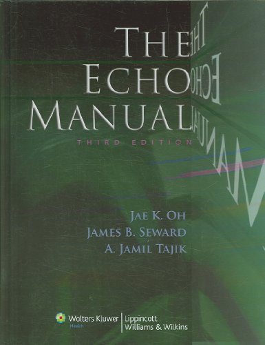 Imagen de archivo de The Echo Manual a la venta por Green Street Books