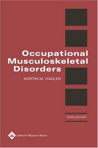 9780781749220: Occupational Musculoskeletal Disorders