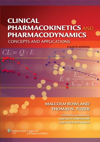Stock image for Clinical Pharmacokinetics and Pharmacodynamics: Concepts and Applications for sale by BGV Books LLC